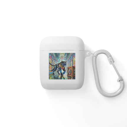 Cyber Panther's Hunt AirPods Case Cover