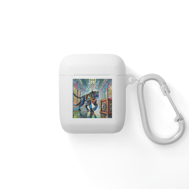 Cyber Panther's Hunt AirPods Case Cover