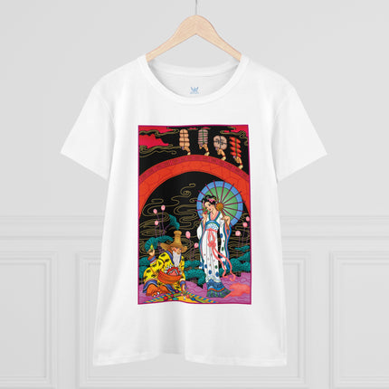 The Romance of Perfume by George Barbier Women's Midweight Cotton Tee
