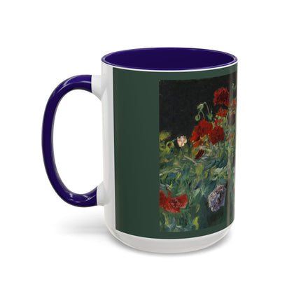 A Study of Poppies for Carnation, Lily, Lily, Rose by John Singer Sargent Colorful Mugs (11oz, 15oz)
