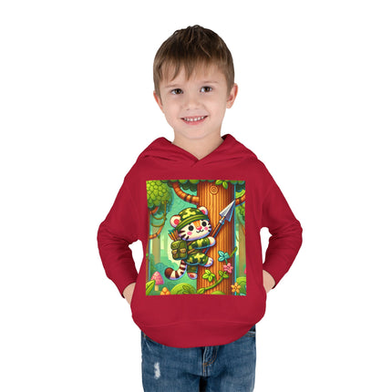 Stealthy Stripes Toddler Pullover Fleece Hoodie