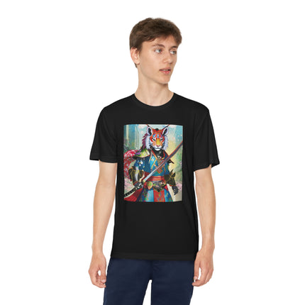 Cyberpunk Samurai Youth Competitor Tee
