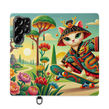 🛹🐉 Dragon Dance on Wheels Flip Case – Bold Adventure & Dynamic Grace