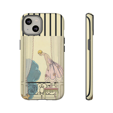 Falbalas et fanfreluches, La Souris by George Barbier Phone Cases