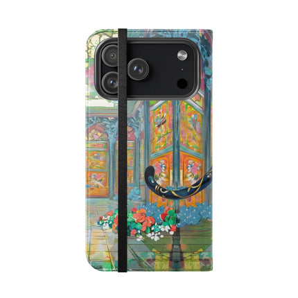🐾💎 Cyber Panther's Hunt Flip Case – Digital Instinct & Neon Pursuit