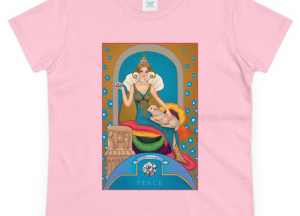 April & Diamond (from the Gem Series) by Sofia Chiostri Women's Midweight Cotton Tee
