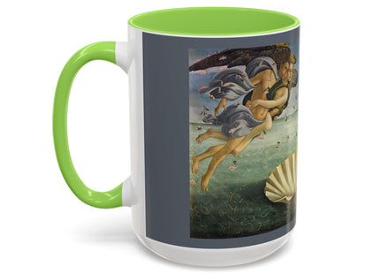 Birth of Venus by Sandro Botticelli Colorful Mugs (11oz, 15oz)