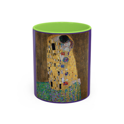 The Kiss by Gustav Klimt Colorful Mugs (11oz, 15oz)