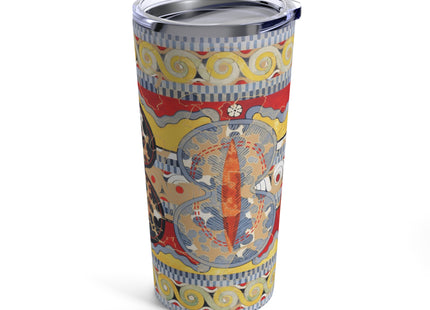 Reproduction of the Shield Frieze by Emile Gilliéron Tumbler 20oz