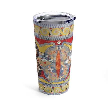 Reproduction of the Shield Frieze by Emile Gilliéron Tumbler 20oz