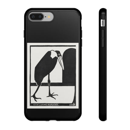 A Lame Marabou by Samuel Jessurun de Mesquita Phone Cases