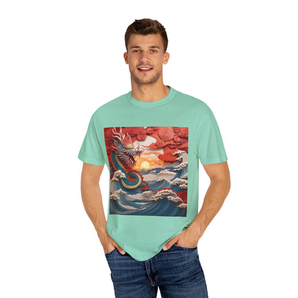 Emergence of the Dragon Unisex Garment-Dyed T-shirt