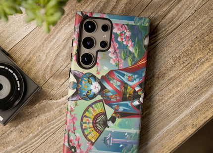 Cyberpunk Geisha Phone Cases