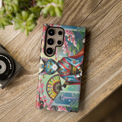 Cyberpunk Geisha Phone Cases