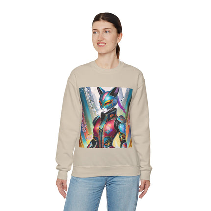 Cyberpunk Chic Unisex Heavy Blend™ Crewneck Sweatshirt