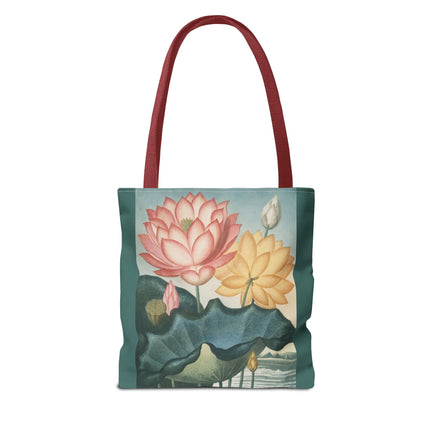 The Sacred Egyptian Lotus by Robert John Thornton Tote Bag (AOP)