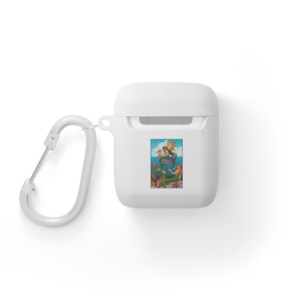 Three Mermaids with Strings of Pearls by Carlo Chiostri Airpods Case
