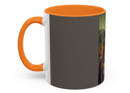 Mona Lisa by Leonardo da Vinci Colorful Mugs (11oz, 15oz)