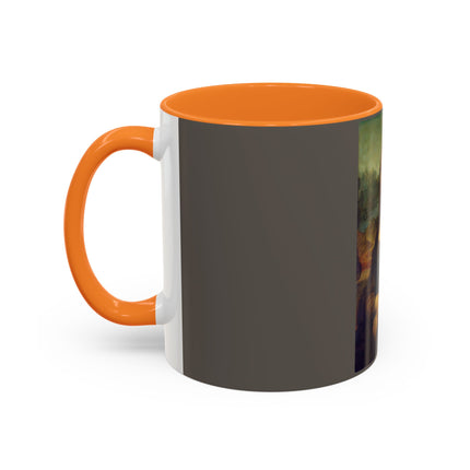 Mona Lisa by Leonardo da Vinci Colorful Mugs (11oz, 15oz)