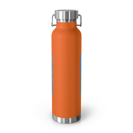 The Bedroom by Vincent van Gogh Copper Vacuum Insulated Bottle, 22oz
