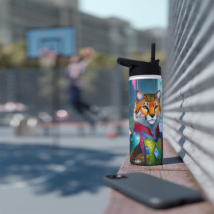 Cybernetic Duets Stainless Steel Water Bottle