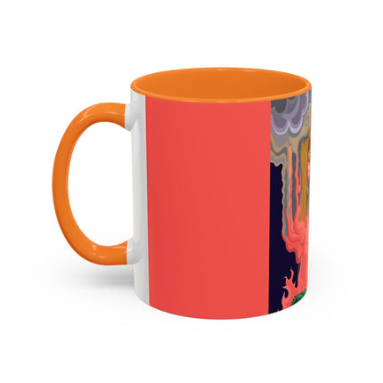 The Firebird's Awakening Colorful Mug (11oz, 15oz) – Ballet Fantasy, Mythic Fire & Art Deco Drama