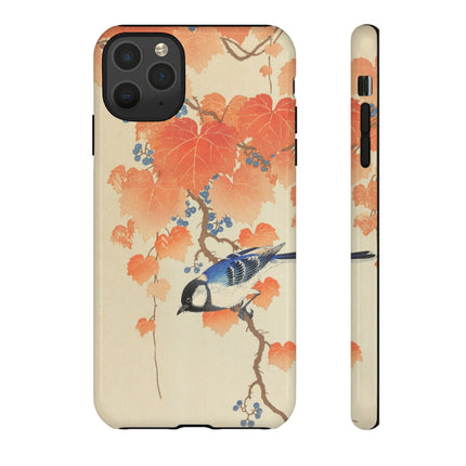 Japanese Bird and Branch by Ohara Koson Phone Cases