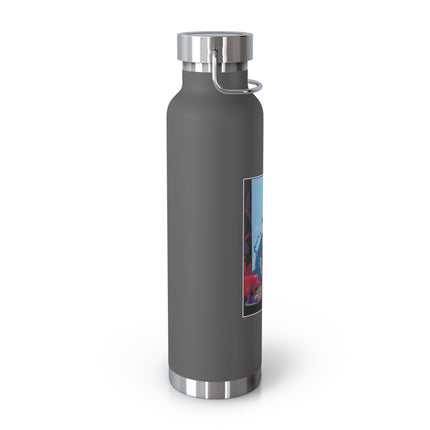 A Visual Journey by Umberto Brunelleschi Copper Vacuum Insulated Bottle, 22oz