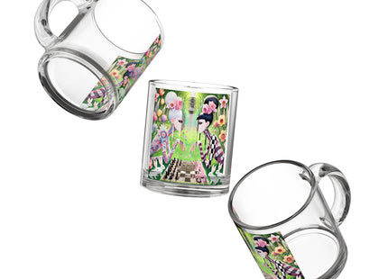 Spring Gambit: A Fairy’s Move Glass Mug, 10oz
