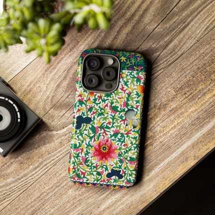 Colorful Floral Pattern by Owen Jones Phone Cases