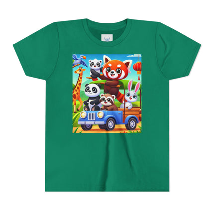 Safari Friends on the Move Youth Short Sleeve Tee