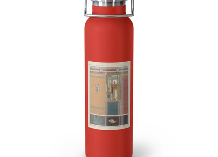 Pompeii Wall Pl.20 by Victor Steeger Copper Vacuum Insulated Bottle, 22oz