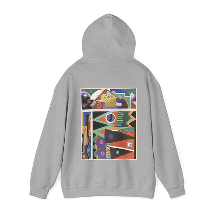 Collection decors et couleurs Pl.03 by Georges Valmier Heavy Blend™ Hooded Sweatshirt