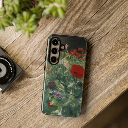 Poppies (A Study of Poppies for Carnation, Lily, Lily, Rose) by John Singer Sargent Phone Cases
