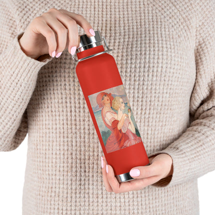 Sur la Route d'Anacapri by Gerda Wegener Copper Vacuum Insulated Bottle, 22oz