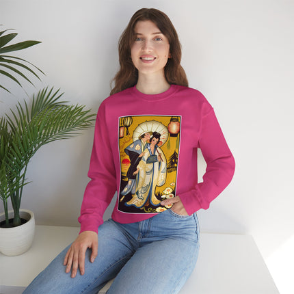 Golden Embrace Heavy Blend™ Crewneck Sweatshirt