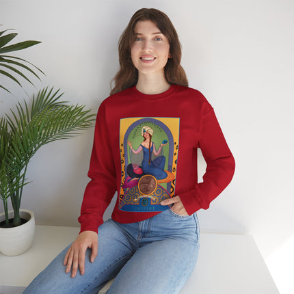 December & Tanzanite (from the Gem Series) by Sofia Chiostri Heavy Blend™ Crewneck Sweatshirt