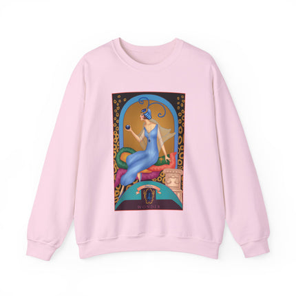September & Sapphire (from the Gem Series) by Sofia Chiostri Heavy Blend™ Crewneck Sweatshirt