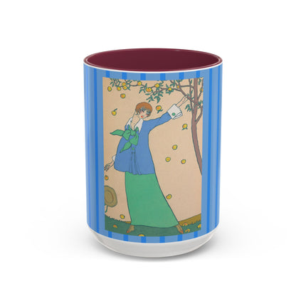 Le Verger by Georges Lepape Colorful Mugs (11oz, 15oz)