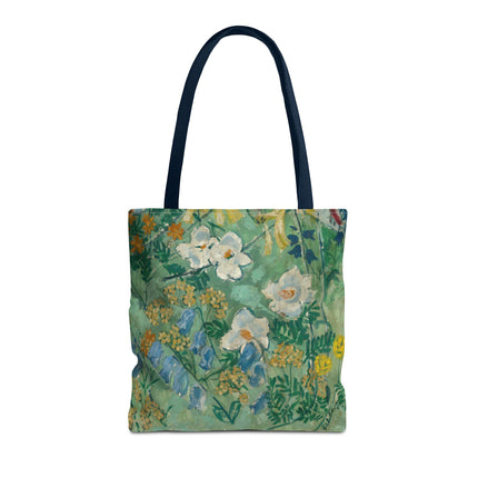Flowers by August Babberger Tote Bag (AOP)