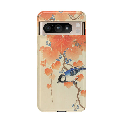 Japanese Bird and Branch by Ohara Koson Phone Cases