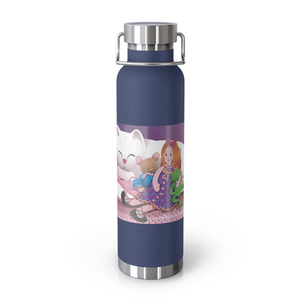 Joy of Friendship Copper Vacuum Insulated Bottle, 22oz