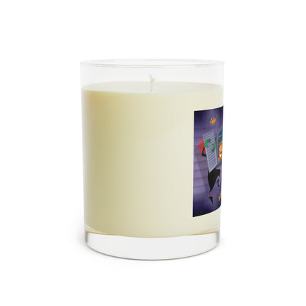 Whimsical Halloween Mischief Scented Candle - Full Glass, 11oz