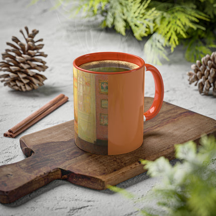 Interior, Window Light by Henri Le Sidaner Colorful Mugs, 11oz