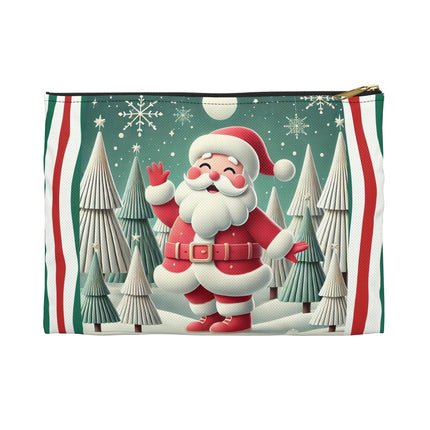 Santa's Joyful Night Accessory Pouch