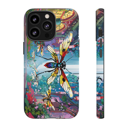 Neon Swarm Phone Cases