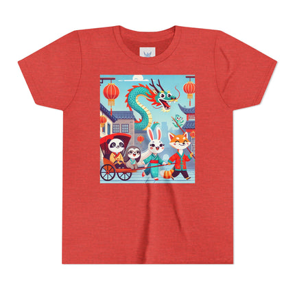 The Little Dragon and Friends Youth Short Sleeve Tee