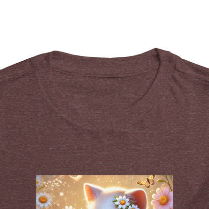 Daisy Chain Whimsy Toddler Short Sleeve Tee