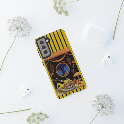 Falbalas et fanfreluches La paresse (Laziness) by George Barbier Phone Cases