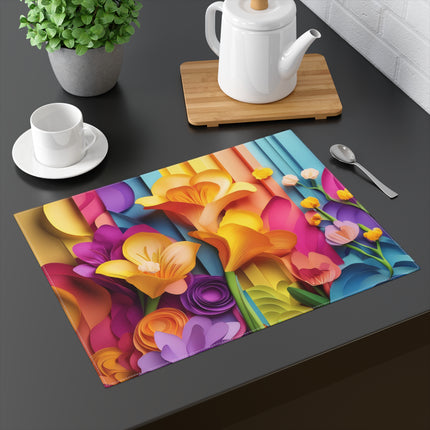 The Graceful Freesia Placemat, 1pc